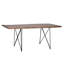 Pierce Acacia Solid Wood Top Metal Base Dining Table-41986973