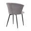 Chaise d'appoint rembourrée en velours Forseti-1459289188