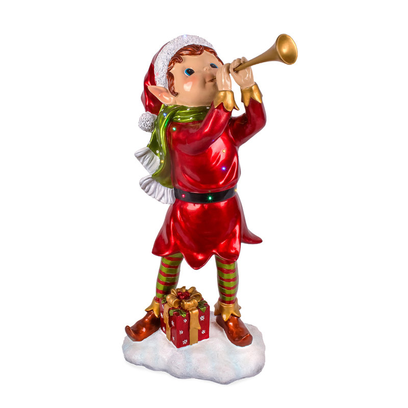 Lutin 37 po avec des lumières multicolores