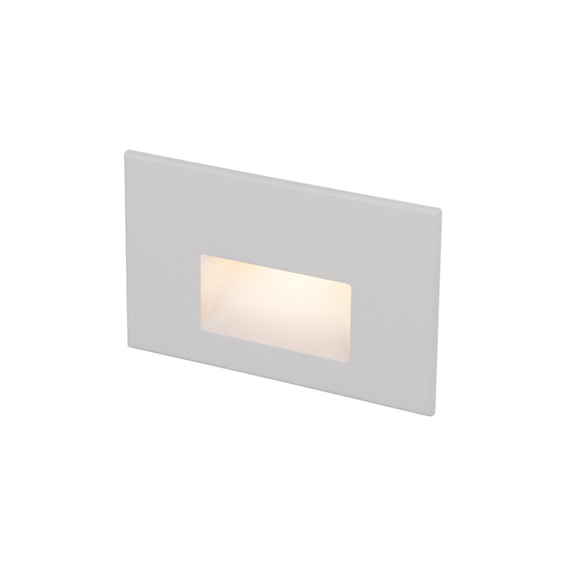 Éclairage pour marches en métal à DEL intégré LEDme, Blanc, Rouge