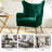 Avianna 29.25" Wide Tufted Velvet Wingback Chair-1947948699