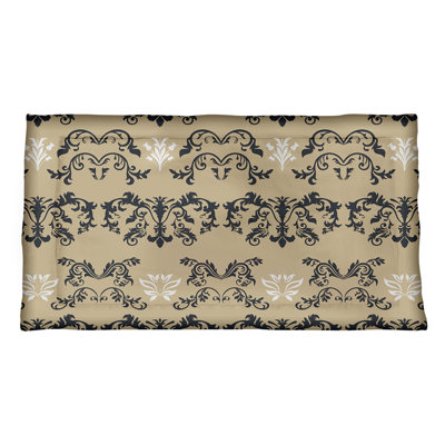 Football Baroque Pattern Pillow Sham
