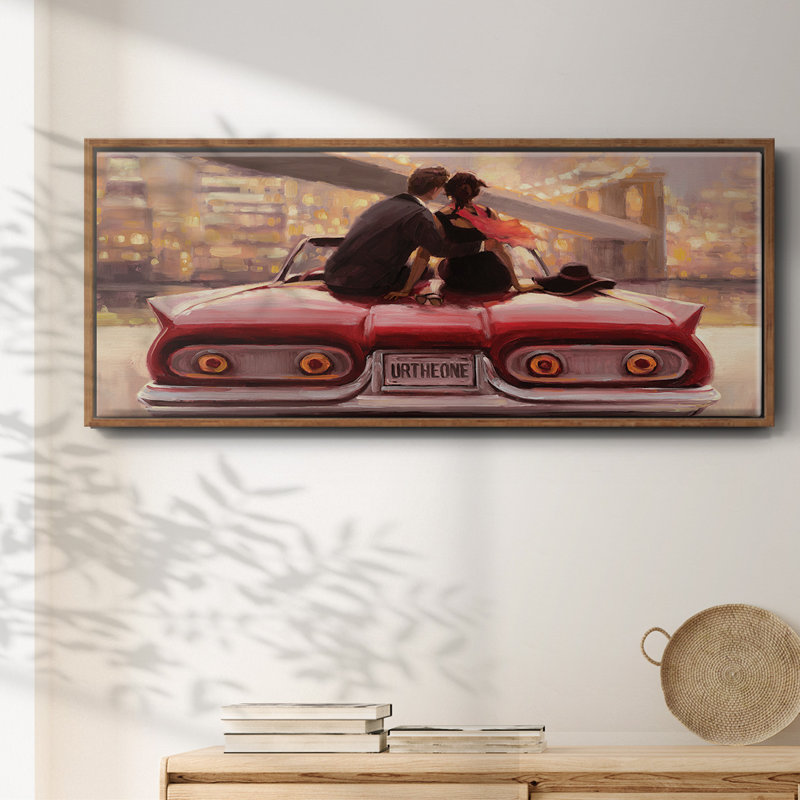 «You Are The One», toile encadrée, H 20 po x l 50 po