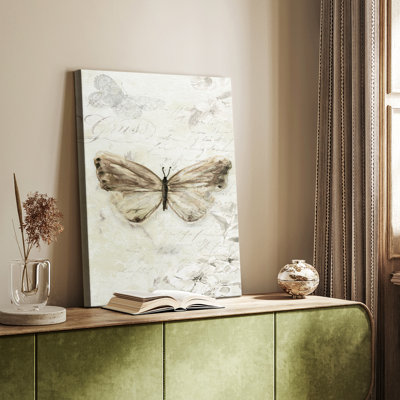 La Chanson du Papillon I -Gallery Wrapped Cavas