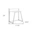 Bureau d'ordinateur 18 po