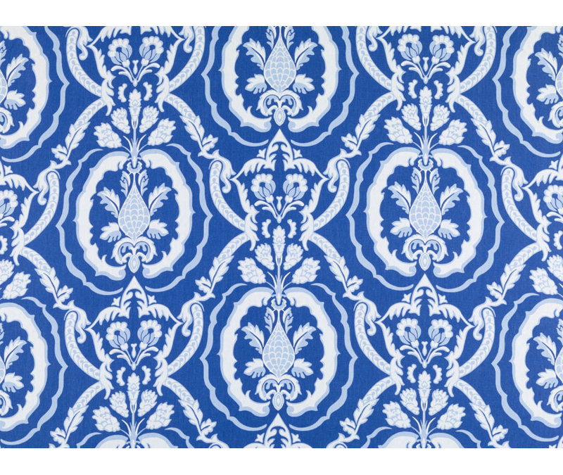 Tobi Fairley Prints and Wovens Kathryn Fabric, Cobalt