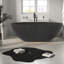 Baignoire profonde et bain tourbillon