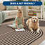 Tapis à rayures en jute Modern Modern-889464273-889464279