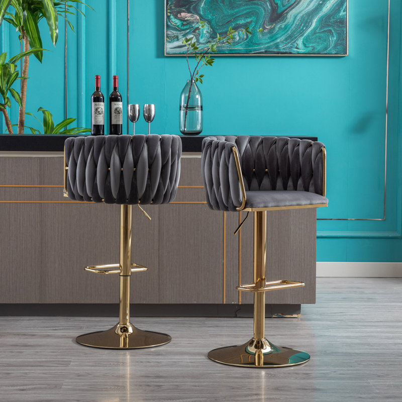 Tabouret Kimbrel, gris