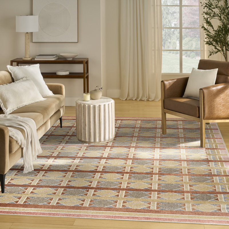Tapis d'intérieur moderne Maridee, Rectangulaire 8 pi x 10 pi