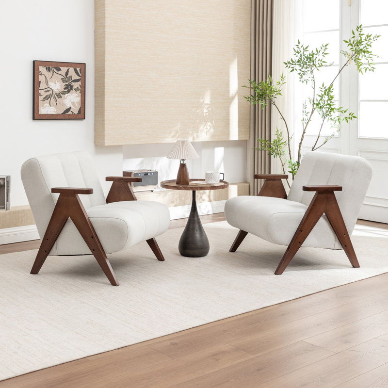 Fauteuil Chenice, Beige