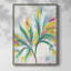 «Tropical Leaf Fresco I», reproduction encadrée - bois massif-650856108