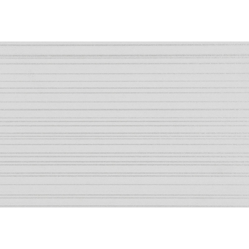 Table de chevet moderne Elsa, Blanc/naturel