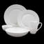 Annabel 40-Piece Lightweight Chip-Resistant Bone China Dinnerware Set, Service for 8