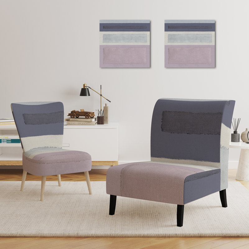 Fauteuil de chambre rembourré Painted Weaving IV Fb