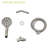 8 Adjustable Handheld Shower In Brushed Nickel - 4.7" Head, 59" Hose Personalized Showering Hand 8 Functions, Elevate Your Daily Experience-120920836