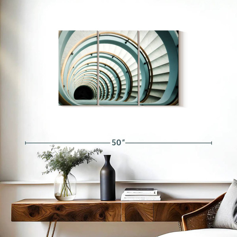 Lilie Long Staircase, 20" H x 33" W