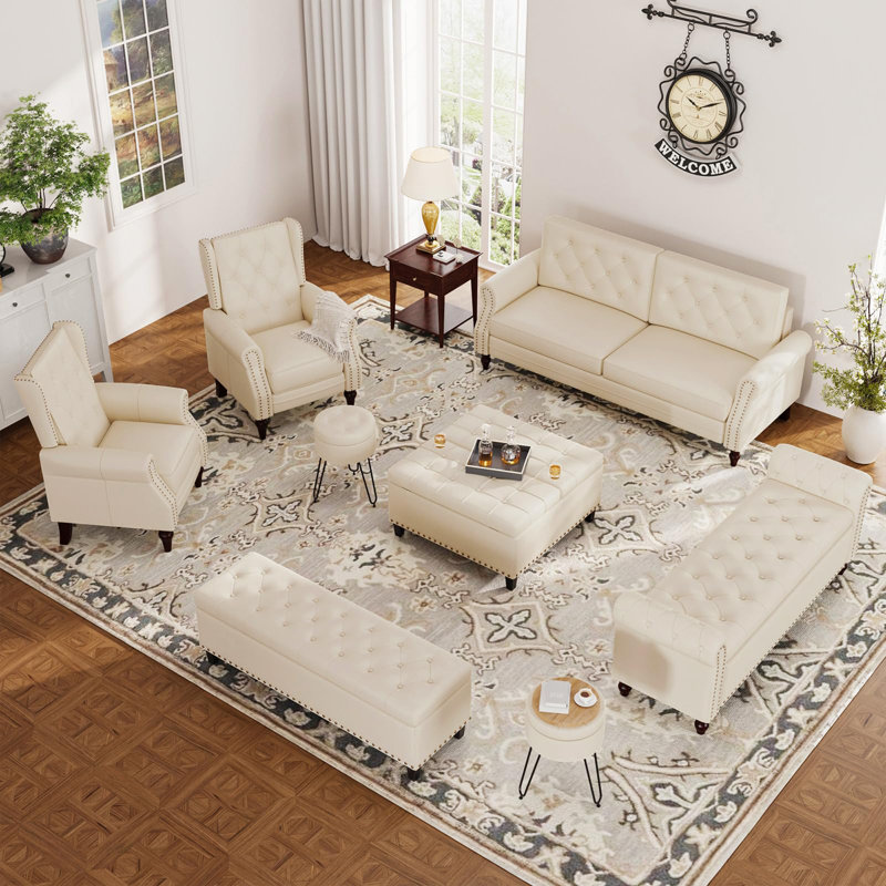 Banc de chambre à coucher avec rangement, H 22 po x l 65,4 po x P 20 po, Brun