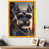 Impression dorée sur toile encadrée n'est pas disponible