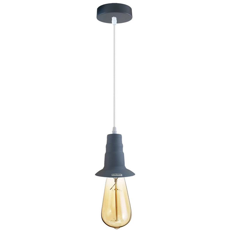 Kingsville 1 - Light Single Pendant, Grey