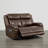 Zachery Genuine Leather Power Reclining Sofa-1480993088-1480993084