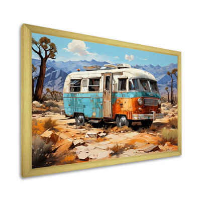 Minimalisme camping fourgon I - impression