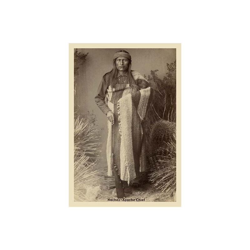 Nachez-apache chief, reproduction de photo