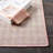 Humphery 230 Area Indoor/Outdoor Area Rug in Light Pink/White/Yellow-1168626181