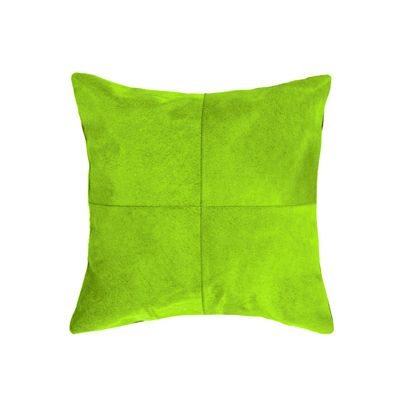 Coussin Torino, Lime, Couleur unie
