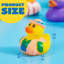 30 pièces canards en caoutchouc, assortiment aléatoire de jouets en caoutchouc pour enfants