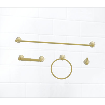 4 - Piece Bathroom Hardware Set