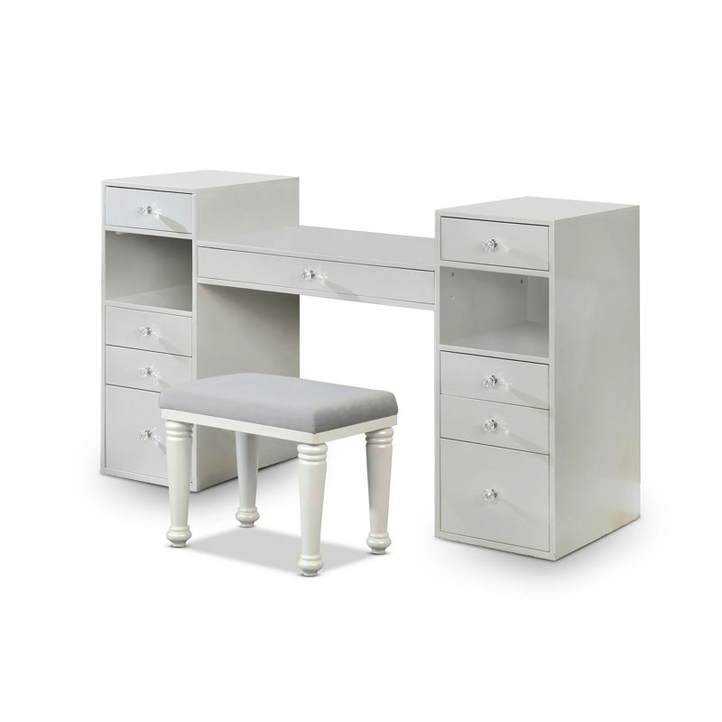 Ensemble de meuble-lavabo l 60,6 po, blanc, Blanc