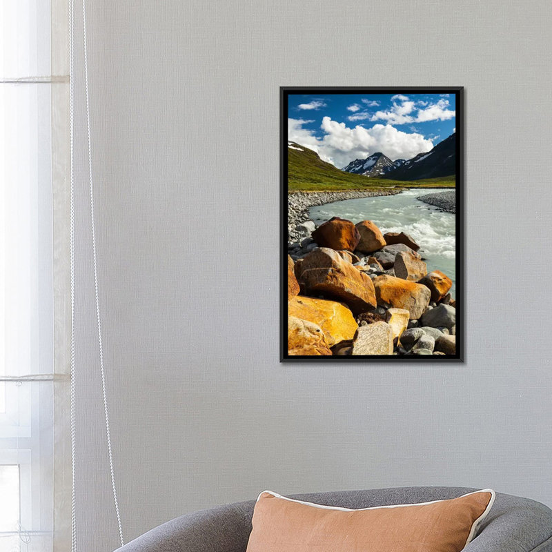 « norvège, jotunheimen » par mikolaj gospodarek, impression sur toile tendue, H 26 po x l 18 po x P 1,5 po, Pas de tapis