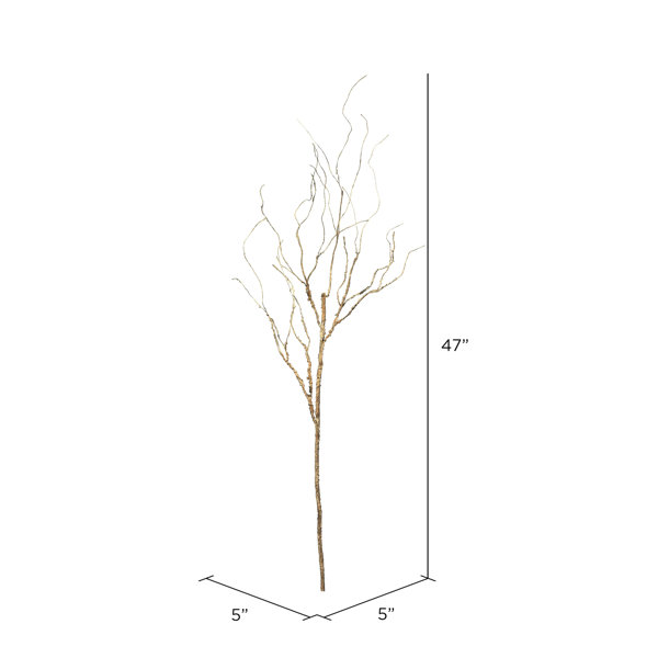 52 Artificial Birch Twig Branch Stem