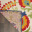  Tapis maison de campagne multicolore 2 pi 3 po x 10 pi Aloha