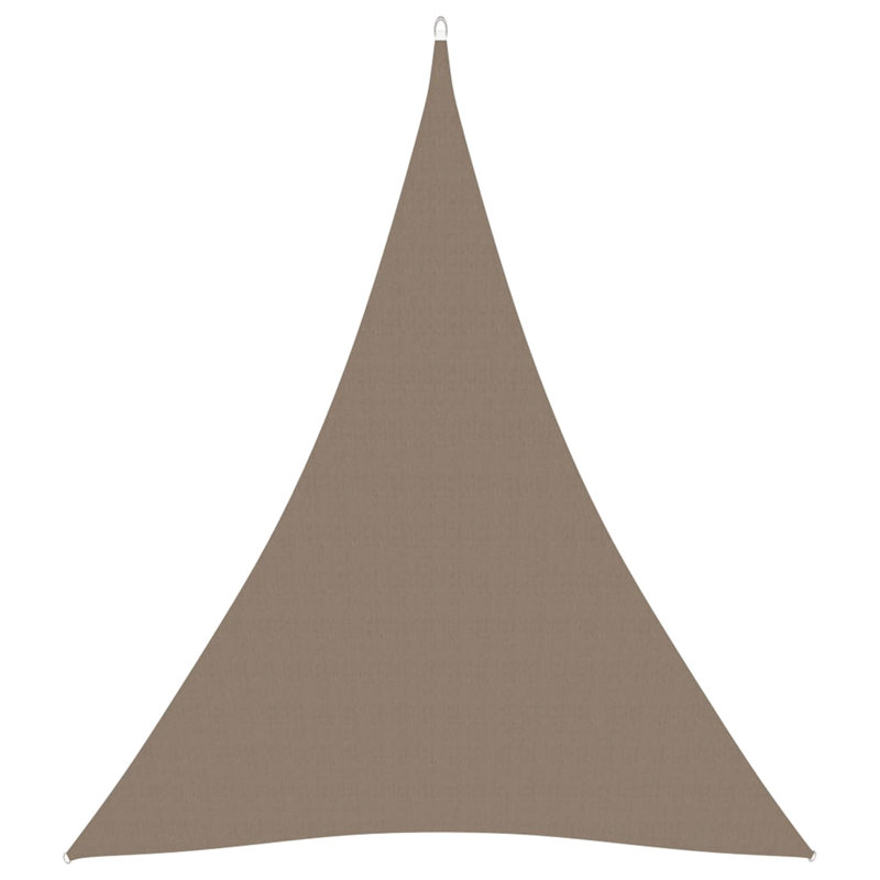 Sharptown Triangular Shade Sail, 5m x 7m x 7m, Taupe
