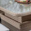 8 - Person Patio Dining Set with Square Table , Cushions Included