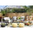 4 Piece Sofa Seating Group with Cushions-1203340612