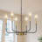 26'' Dimmable Classic / Traditional Chandelier, 6-Light