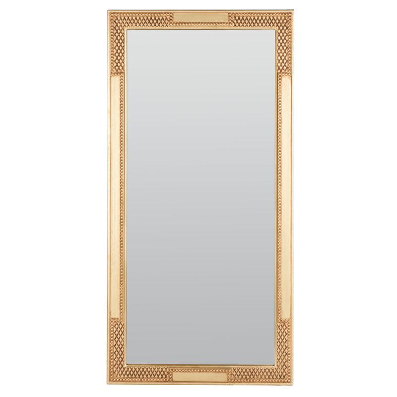 Miroir décoratif moderne et contemporain délavé, Or