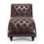 Chaise longue sans accoudoirs touffetée-30267151