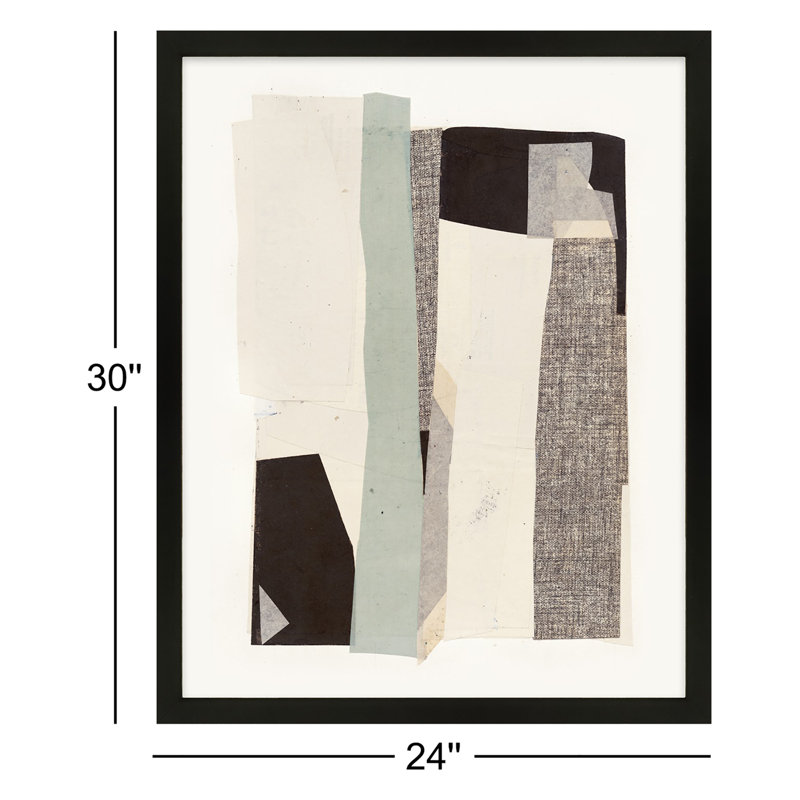 This Way To Spring Painting by Driftway Studio, 30" H x 24" W x 1.25" D, Black Framed
