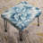 Ethereal Symmetry - Minimalism Rectangle Ottoman