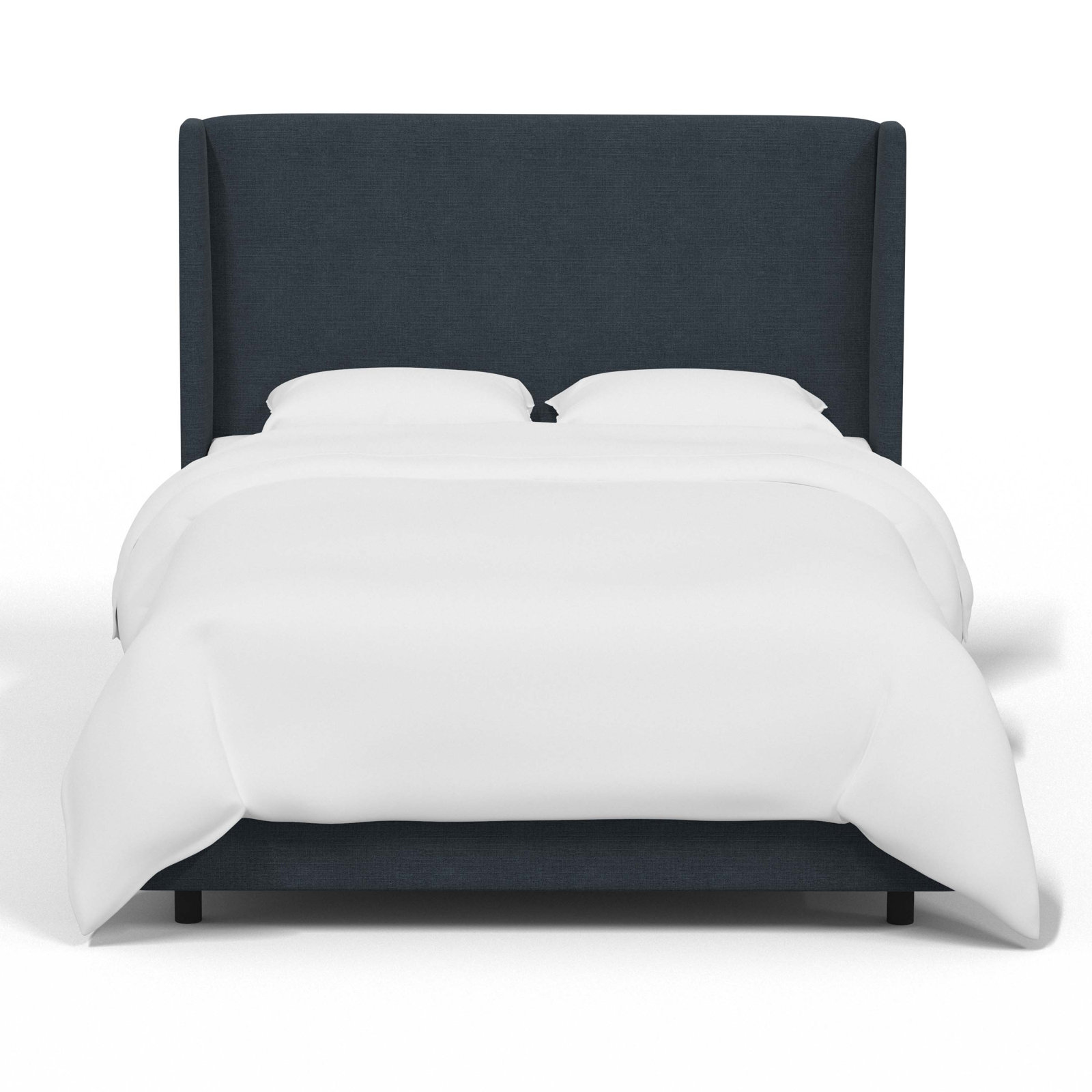 Tilly Upholstered Bed, California King, Classic Navy Linen