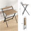 Bureau d'ordinateur pliable, avec tablette pour moniteur pour petit espace, bureau personnel, bureau, noyer-1016667966-1016667963