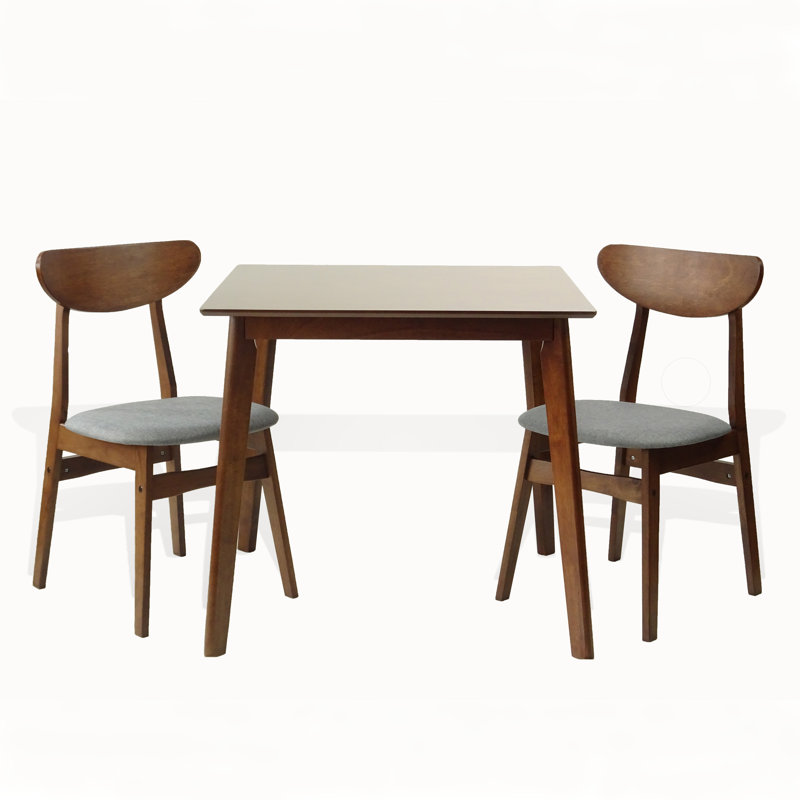 Clemente Collett 31.5" Dining Table, Brown