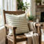 Coussin fait main Winding Road Zest-16244609