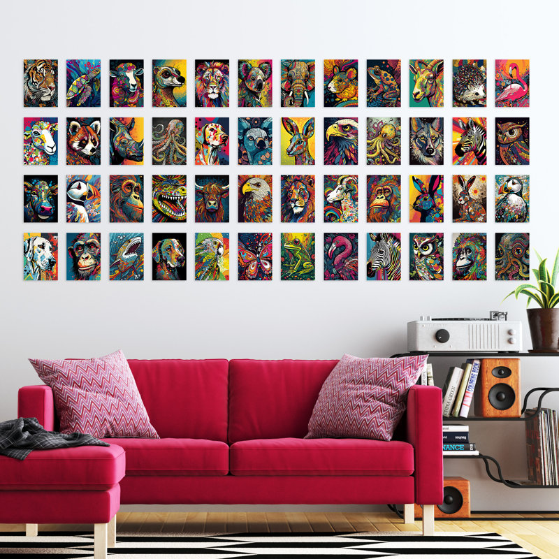 Bashee 50 Piece No Frame Print
