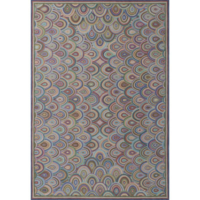 Rainbows Hand-Tufted Wool Area Rug