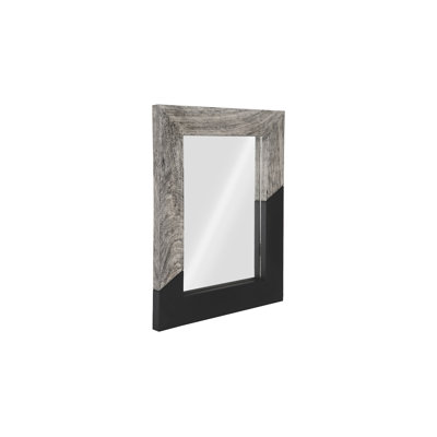 Geometry Wood Mirror